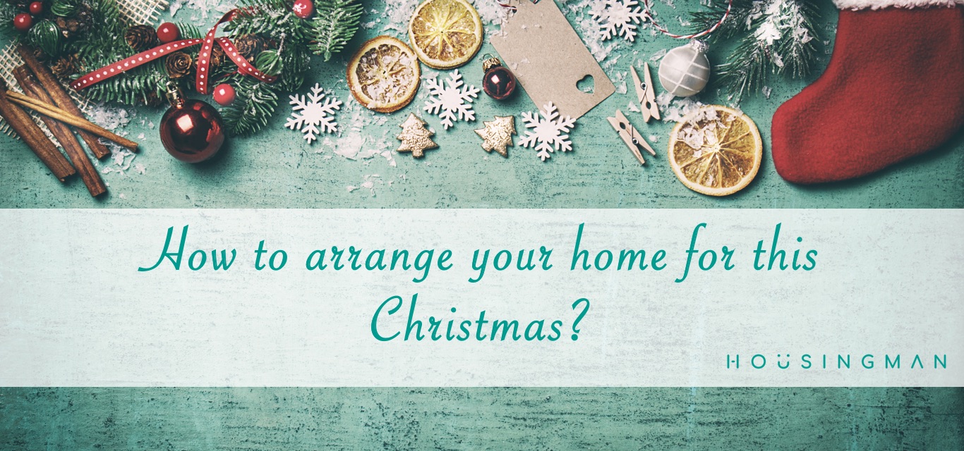 arrange home for christmas