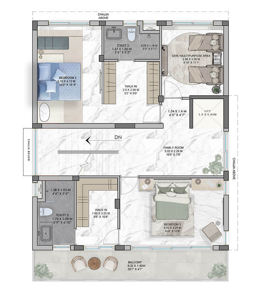 Tower A - 4BHK Series 2