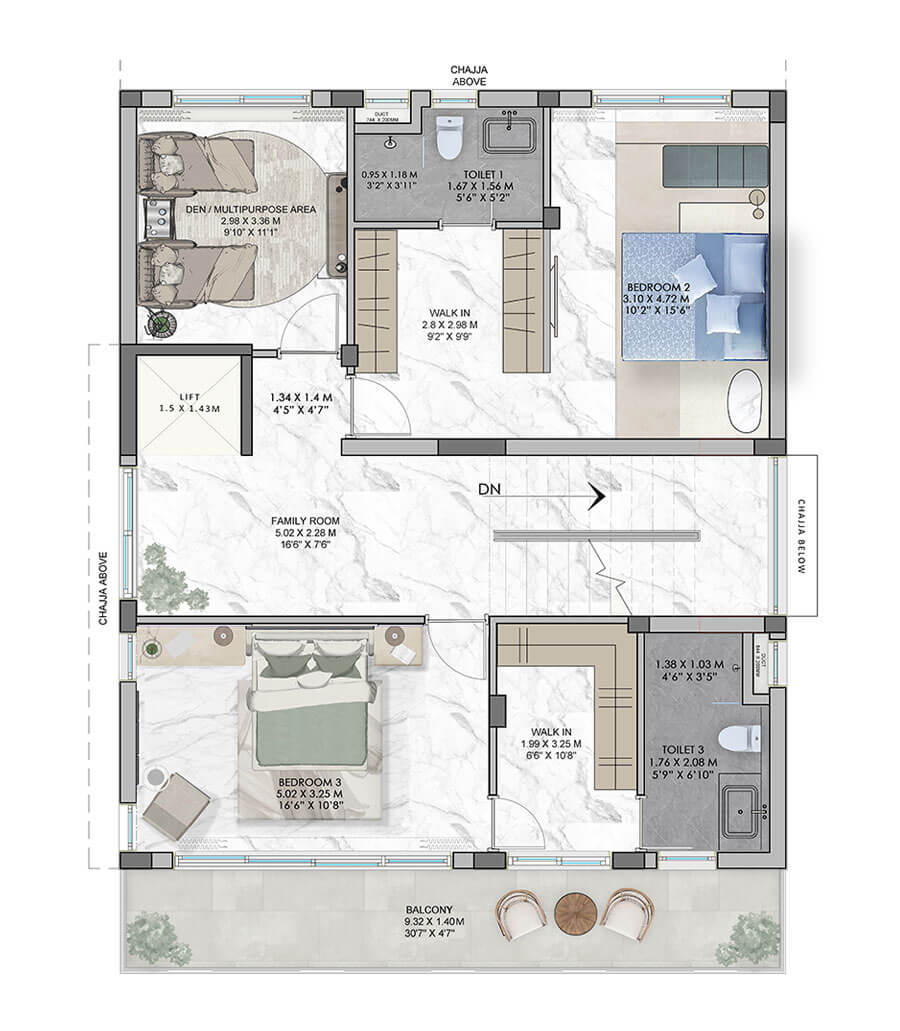 Tower A - 4BHK Series 2