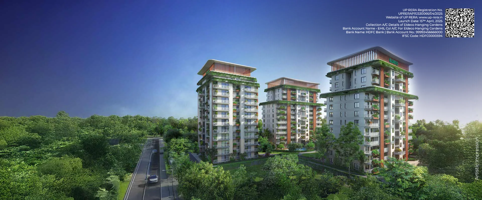 Eldeco Hanging Gardens - banner