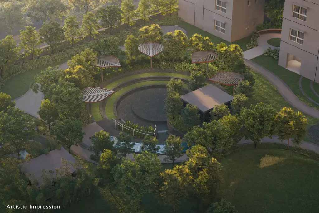 Godrej Elaris amenity - Amphitheatre