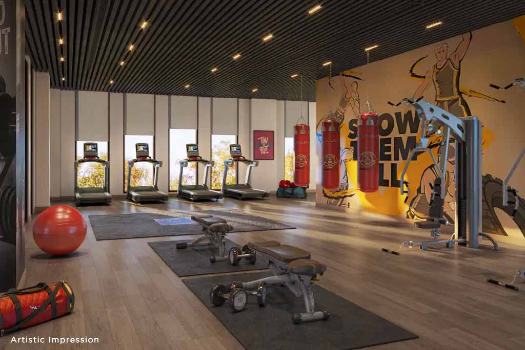 Godrej Elaris amenity - Gymnasium