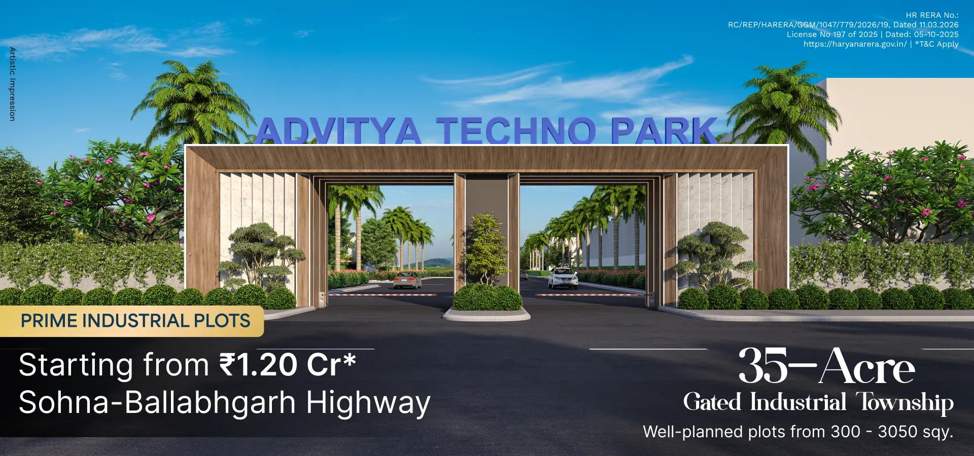 Advitya Techno Park - banner 1
