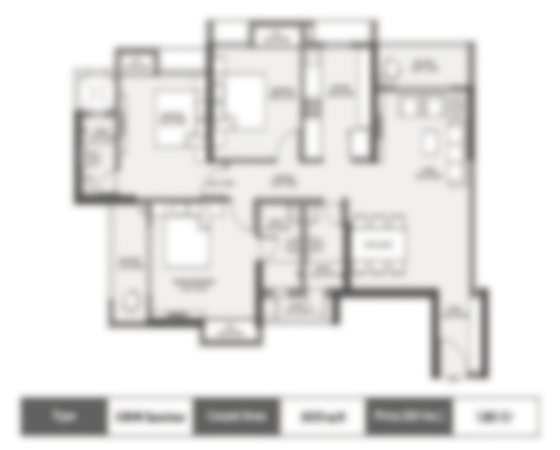 Mirchandani - Shalimar Fortleza,floor plan